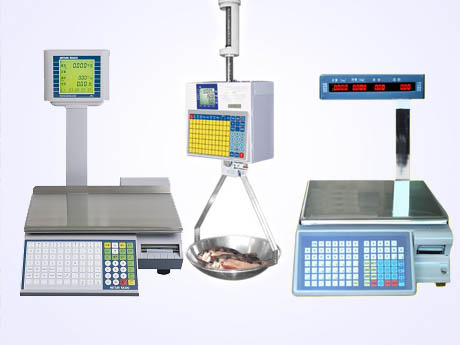 weighing scale with label printing